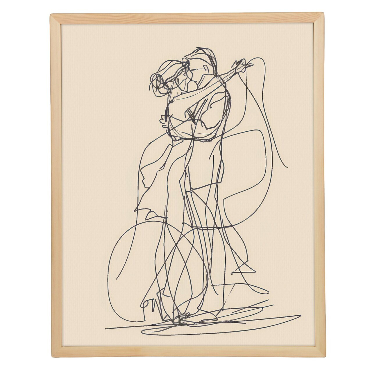 Tablou decorativ, Cc-D-Ah-1047 45 x 60, Canvas, Cadru: 100% LEMN (Grosime: 18 mm), Multicolor - view 2