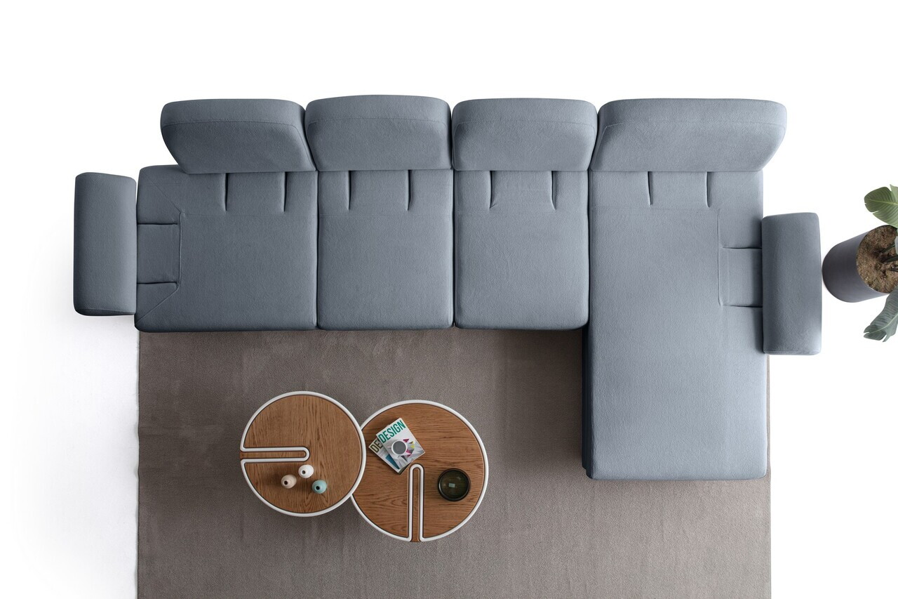 Coltar, Atelier del Sofa, 752EST1422, Albastru navy — imaginea 6