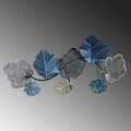 Decoratiune de perete, Zhoushan 3, Metal, Dimensiune: 80 x 42 cm, Multicolor