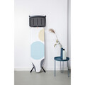 Masa de calcat, Brabantia B, Spring Bubbles, 124x38 cm, 7 pozitii de reglare, cu suport statie de calcat, otel/bumbac