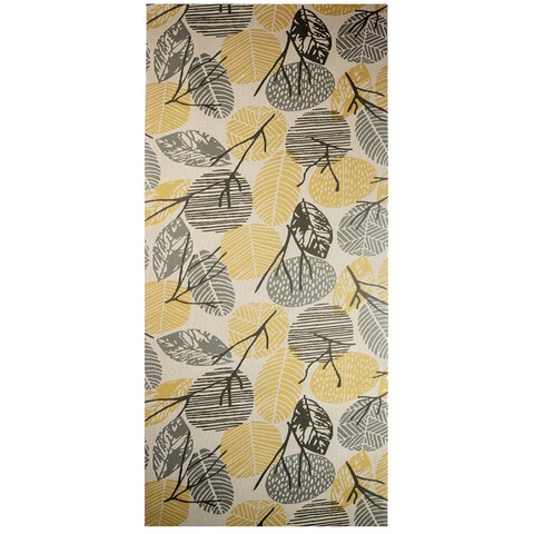 Poza Traversa pentru hol Susy Leaf, Decorino, 67x150 cm, polipropilena, crem/bej