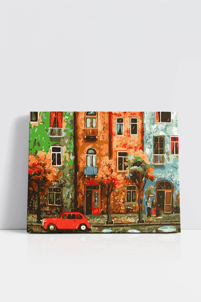 Pictura pe numere, Wallxpert, Artsylrbaskı64, Multicolor - view 2