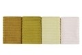 Set 4 prosoape de baie 406, Beverly Hills Polo Club, 70x140 cm, bumbac, verde