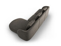 Coltar dreapta 4 locuri, Tulum, Cosmopolitan Design, 255x156x70 cm, tesatura chenille, gri