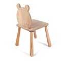 Set masa si scaun pentru copii, Rosewood, BLTYZ-AKTV063, Stejar