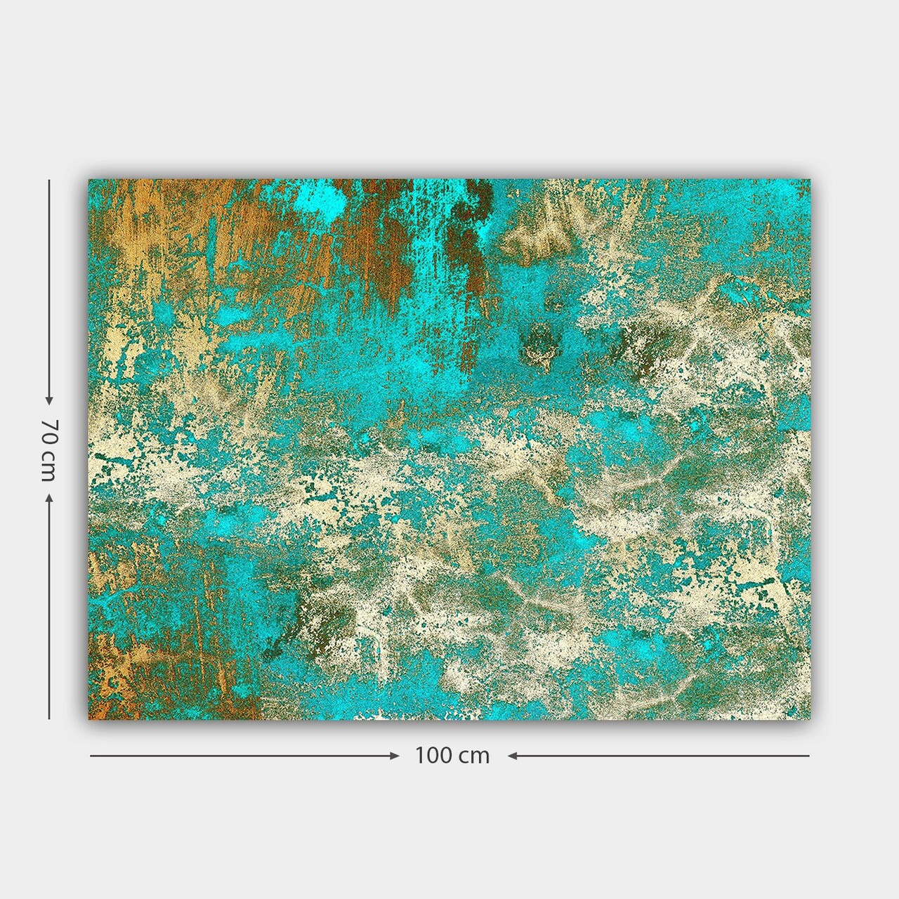 Tablou decorativ, 574472653_70100, Cadru: 100% LEMN (grosime: 3 cm), Multicolor - view 3