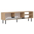 Comoda TV, Odessa, Venus, 150x45x30 cm, Stejar Safir / Alb