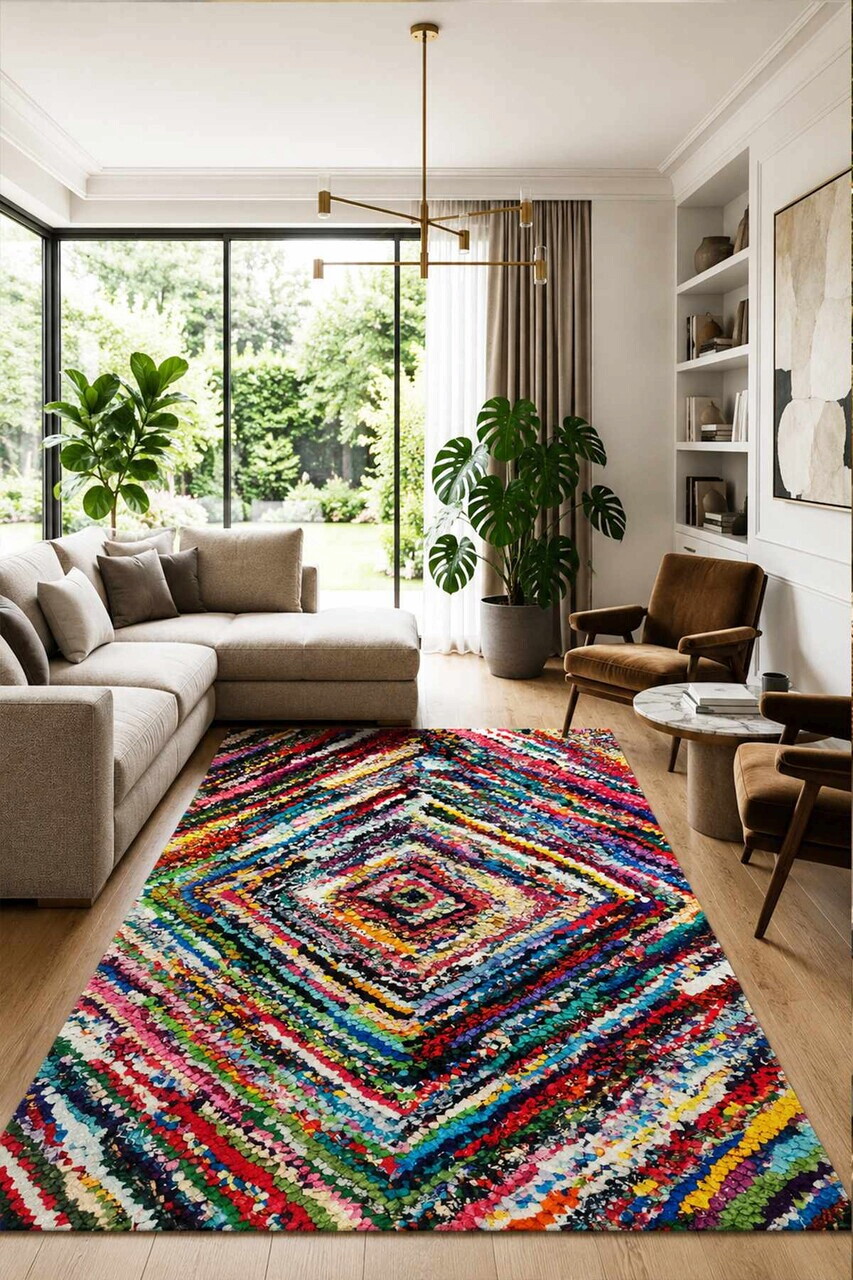 Covor, Ipnosi, 100x160 cm, Multicolor — imaginea 2