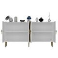 Consola, Olivia, Hook KB150, Alb/Auriu