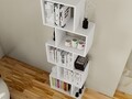 Biblioteca Meric, Elegance, 60x30x150 cm, alb