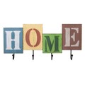 Cuier Home Multicolor, Creaciones Meng. 36x3.5x16cm, lemn de brad