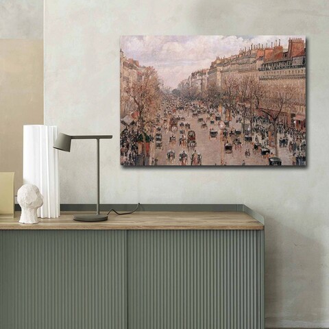 Tablou decorativ, 70100famousart-015, canvas, 70 x 100 cm, multicolor