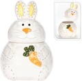 Recipient cu capac Rabbit, 18x25 cm, dolomit, multicolor