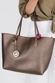 Geanta cu portofel Beverly Hills Polo Club, 402, piele ecologica, cupru/roz fucsia