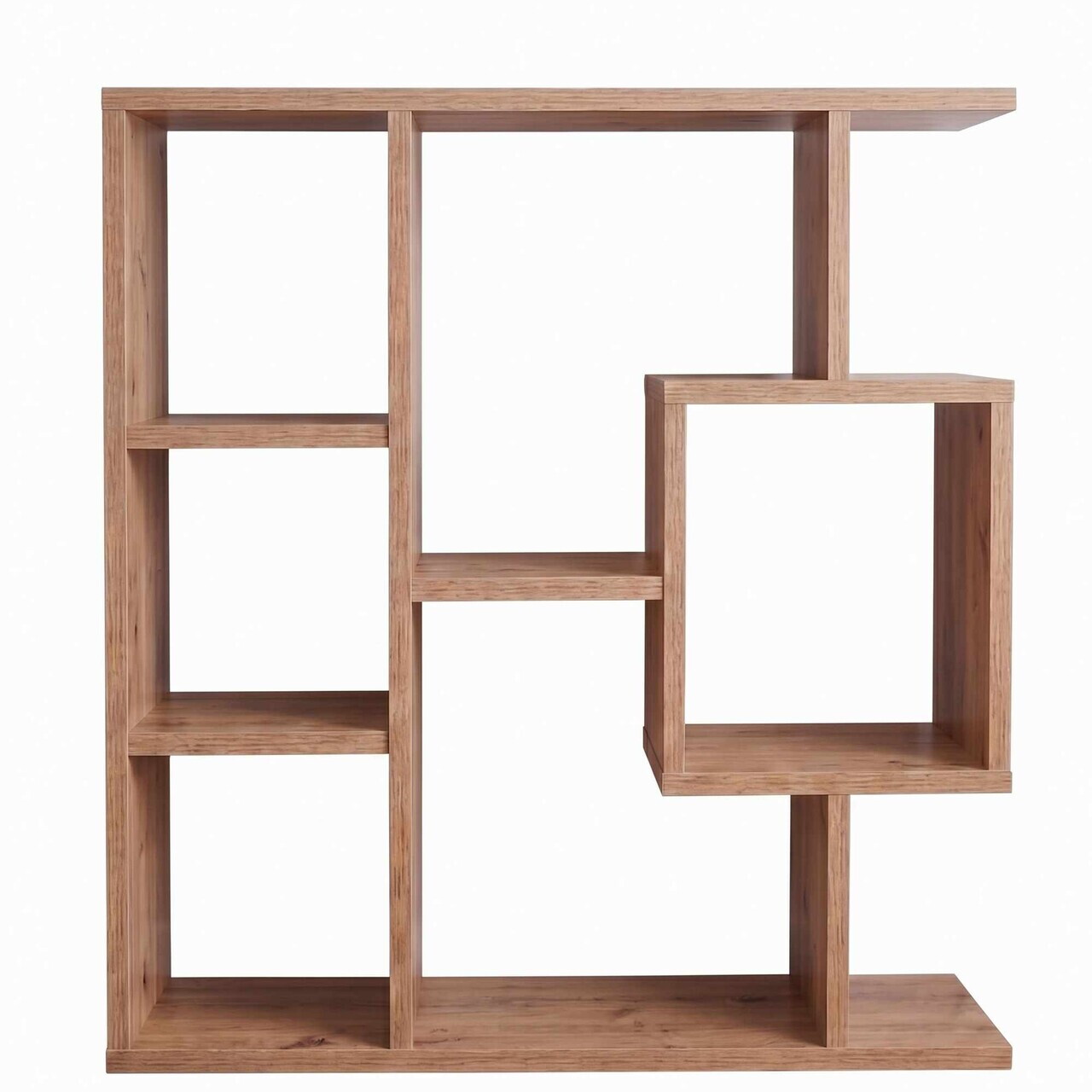 Corp biblioteca, Hanah Home, Yegane, 70.9x74.5x19.7 cm, Maro — imaginea 8