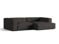 Coltar modular dreapta 4 locuri, Nuria-260, Micadoni Home, 292x147x72 cm, tesatura boucle, antracit