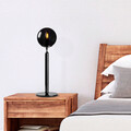 Lampa de masa, Fulgor, 942FLG1810, Metal, Negru