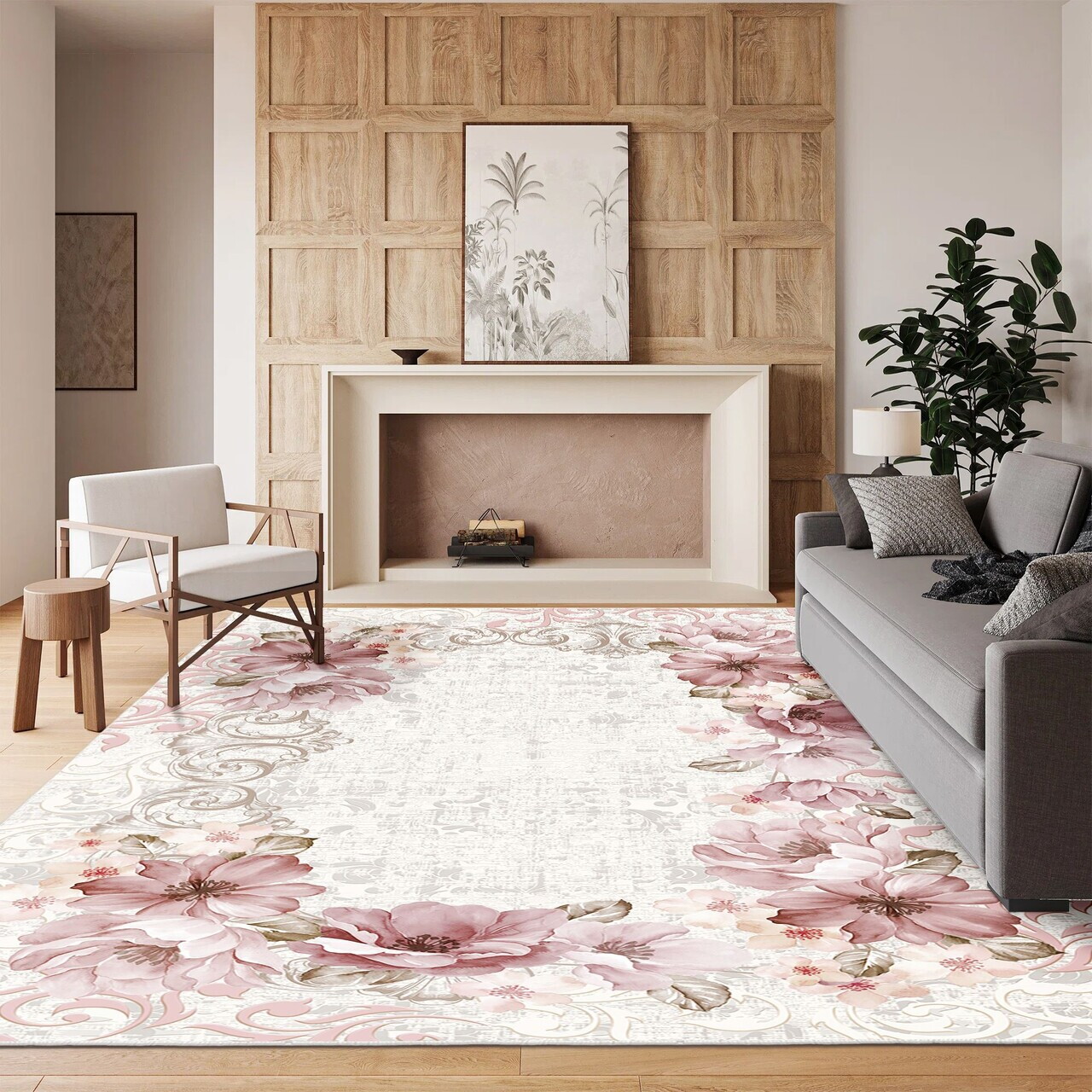 Covor Els1813 120x180 cm Catifea Multicolor