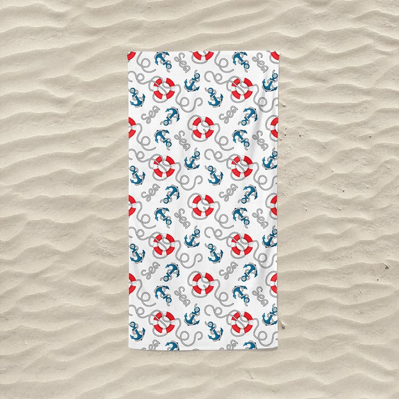 Prosop de plaja, L'essentiel Maison, BT20215020, 75x150 cm, Multicolor - view 2