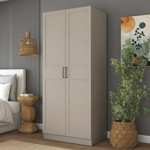 Dulap pentru haine, Hanah Home, BA291, 90x210x57.5 cm, Gresie