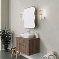 Dulap de baie, Neostill, Day Dream, 12x45x50 cm, 100% CARTON DURO, Maro