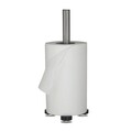 Suport rola servetele Silver, InArt, 14x14x32 cm, aluminiu