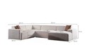 Coltar, Atelier del Sofa, 560ARE5238, Cadru: LEMN/PAL, Alb
