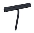 Racleta pentru baie Agana, Wenko, 25x4x22 cm, inox/silicon, negru