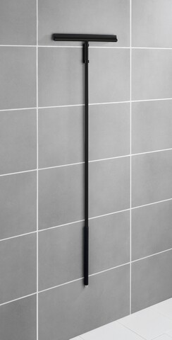 Racleta Rosole, Wenko, 40x3x133 cm, inox/silicon, negru