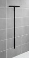 Racleta Rosole, Wenko, 40x3x133 cm, inox/silicon, negru
