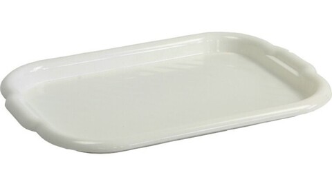 Tava pentru servire clever, domotti, 40x28 cm, plastic, alb