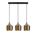 Lustra, Dodo - 6272, Tatum, 72 x 22 x 124 cm, 3 x E27, 40W, aramiu antic