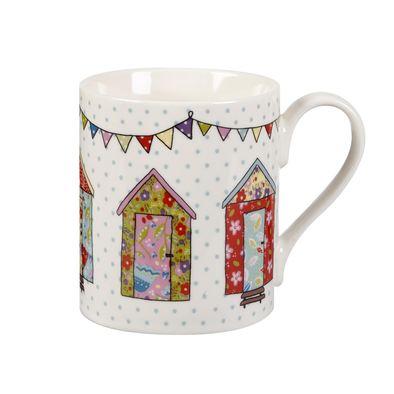 Set 4 Cani In Cutie Cadou, Caravan Festival, Churchill, Portelan Fine China, 250 Ml