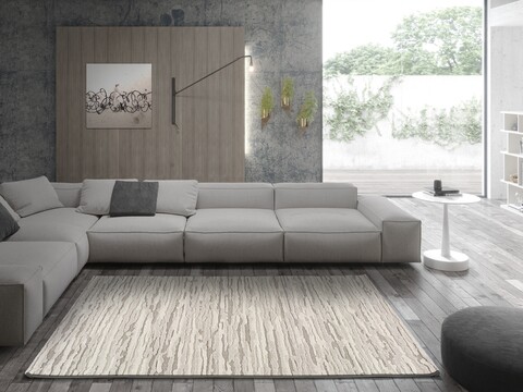 Covor, Yen 2, 120 x 170 cm, 40% poliester, 60% polipropilena, bej