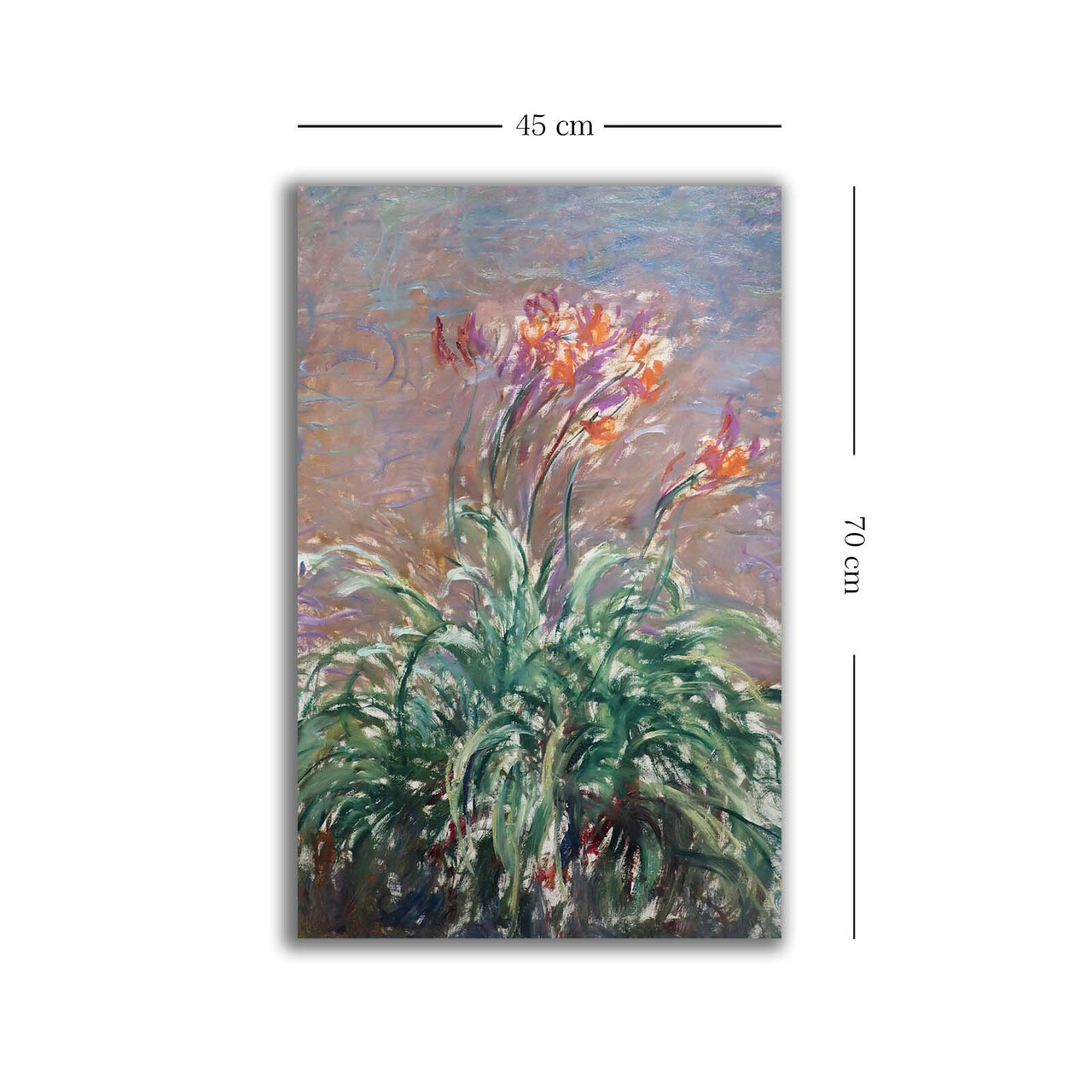 Tablou decorativ, 4570MONET009, Lemn, Multicolor - view 3