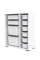 Dulap multifunctional, Estella, Zen 2D2K6U, Alb