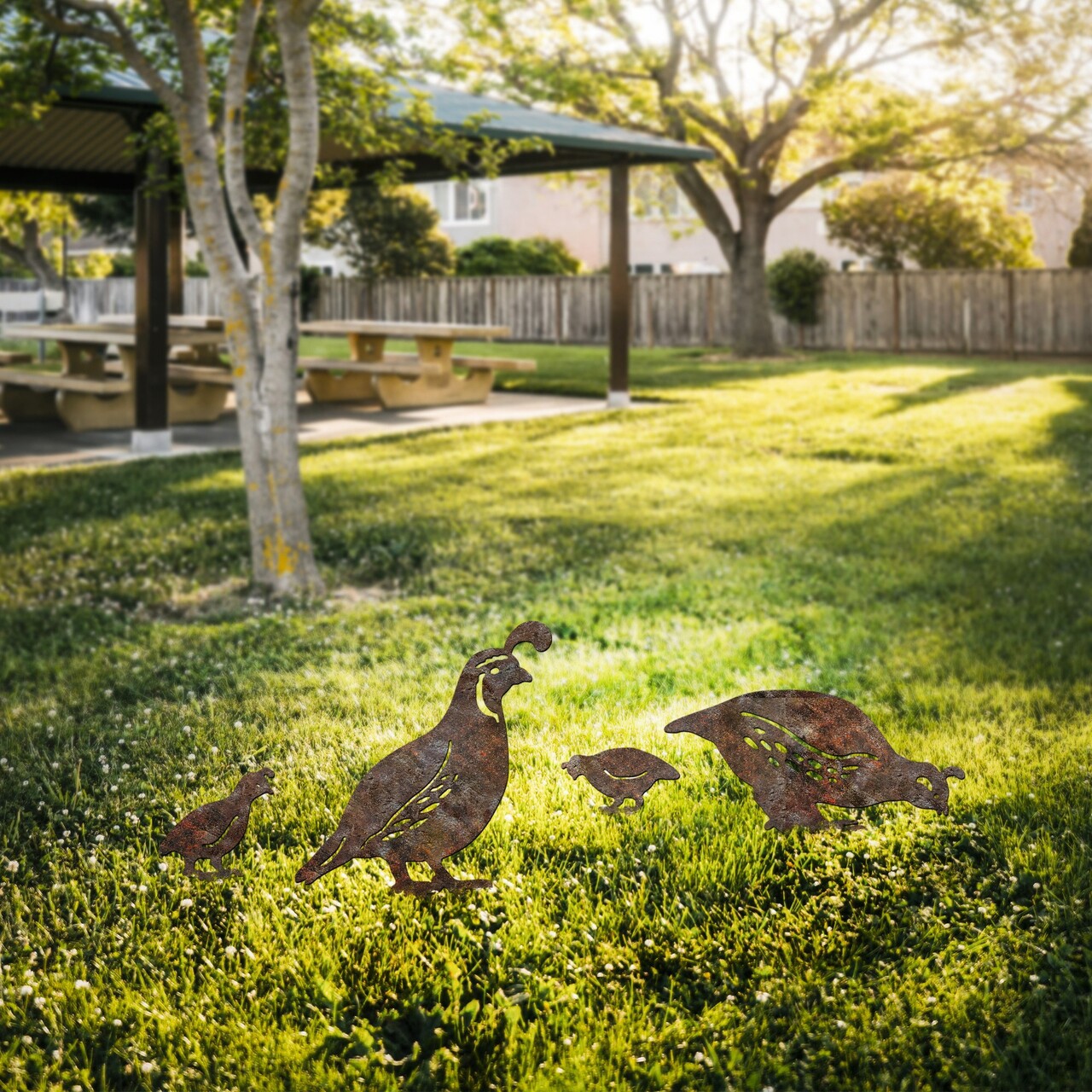 Obiect decorativ de grădină, Fam 12, Maro antichizat - imagine 2