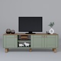 Comoda TV, Miwood, Bohemian 1600-84, Verde