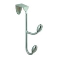 Cuier pentru usa Orbinni, iDesign, 2 agatatori, 2.5x13x15.5 cm, otel