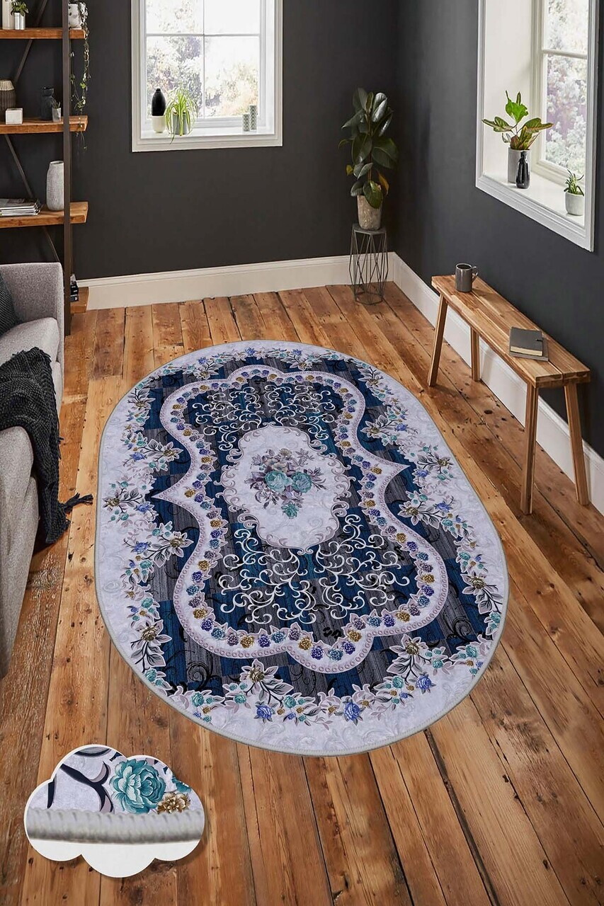 Covor Hmnt922 140x220 cm Poliester Multicolor