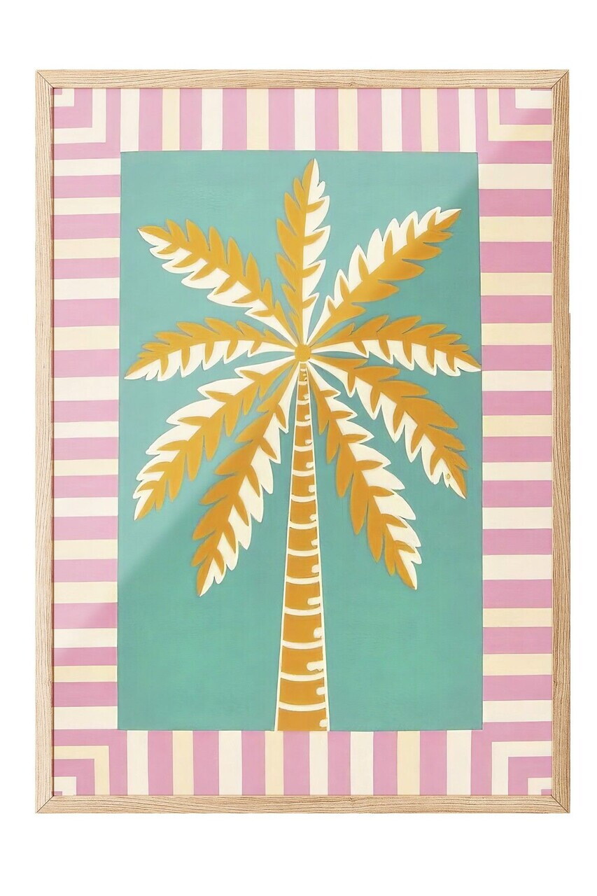 Tablou decorativ, 109504, Lemn masiv, Sticla PVC, Multicolor - view 2