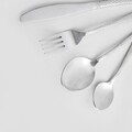 Set tacamuri pentru 6 persoane Gentry, Homla, 24 piese, inox, argintiu