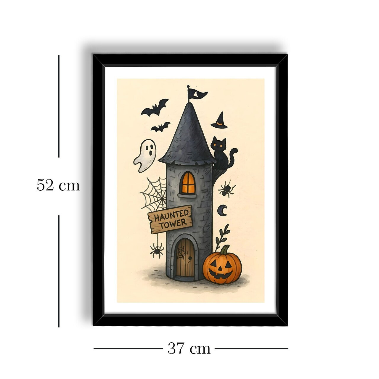 Tablou decorativ, 3752HALCT-013, Fundal: MDF (Grosime: 2,7 mm), Multicolor — imaginea 4