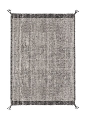 Covor Chathu, Bizzotto, 140 x 200 cm, lana, verso din bumbac, gri