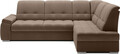 Coltar extensibil dreapta 3 locuri ELTAP, RT-20NU, Sado, 272x192x95 cm, lemn/poliester, maro deschis