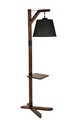 Lampadar, Luin, 534LUN3673, Lemn, Negru