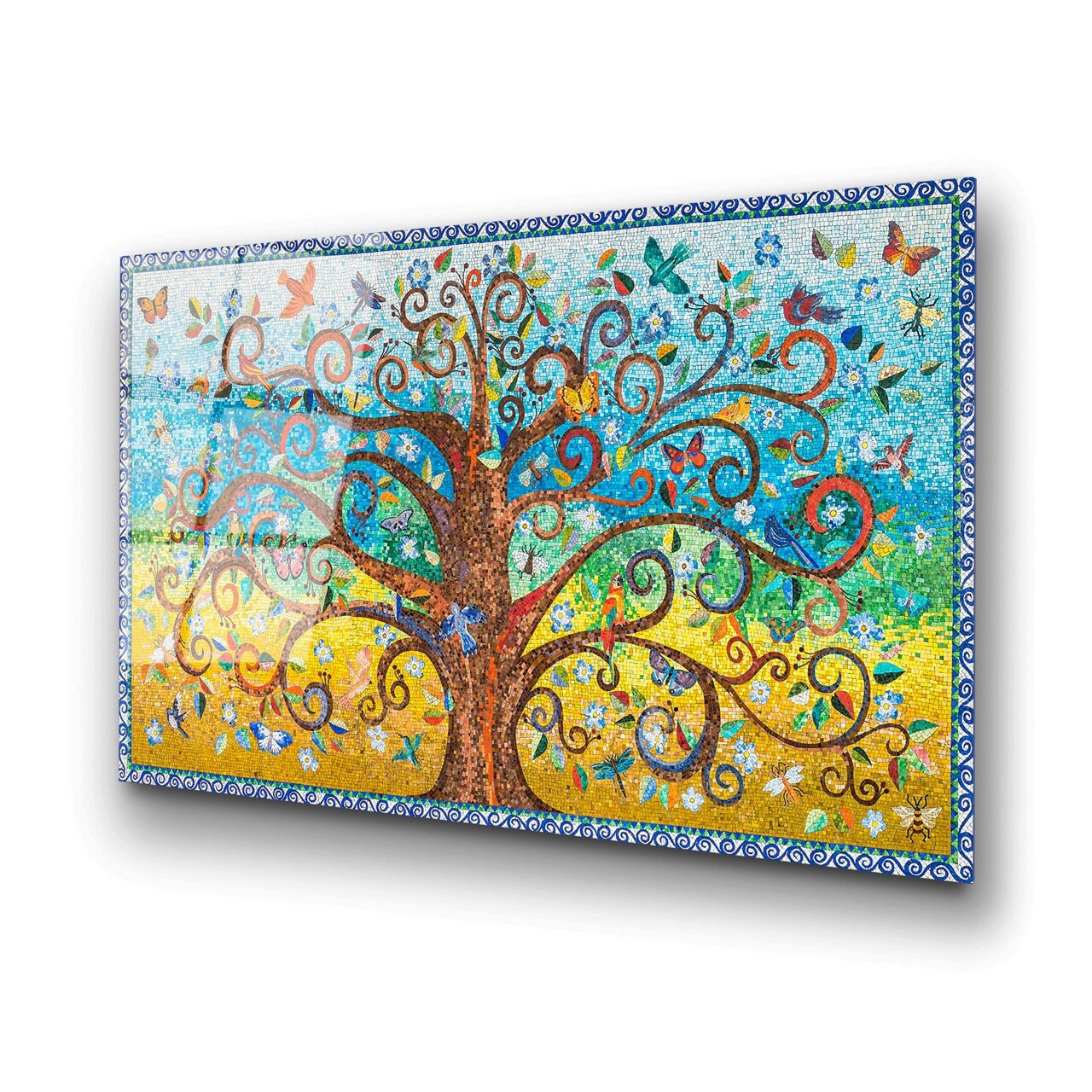 Tablou decorativ, UV-211 70 x 100, 70 x 100 cm, Multicolor - view 7