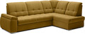 Coltar extensibil dreapta 3 locuri ELTAP, RT-45NU, Sado, 272x192x95 cm, lemn/poliester, mustar
