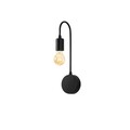 Aplica de perete, Baston - 3280, Tatum, 10 x 14 x 38 cm, 1 x E27, 40W, negru