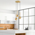 Lustra, Fulgor, 942FLG1472, Metal, Auriu